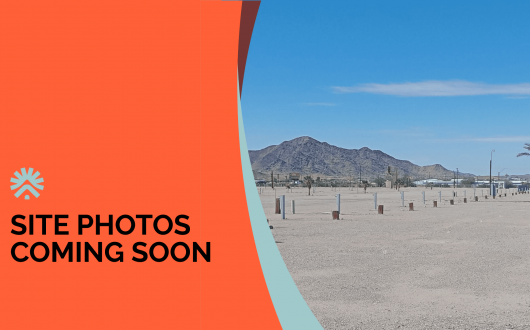 Large Back-In RV site