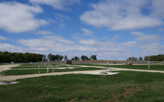 Pull Thru 50/30/20 amp, sewer, patio, water