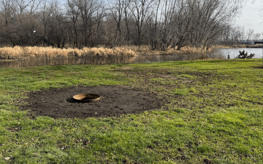 River Tent/popup 30amp/water